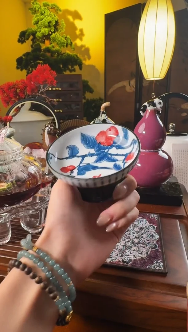 小号迷你果盘-双色事事如意
