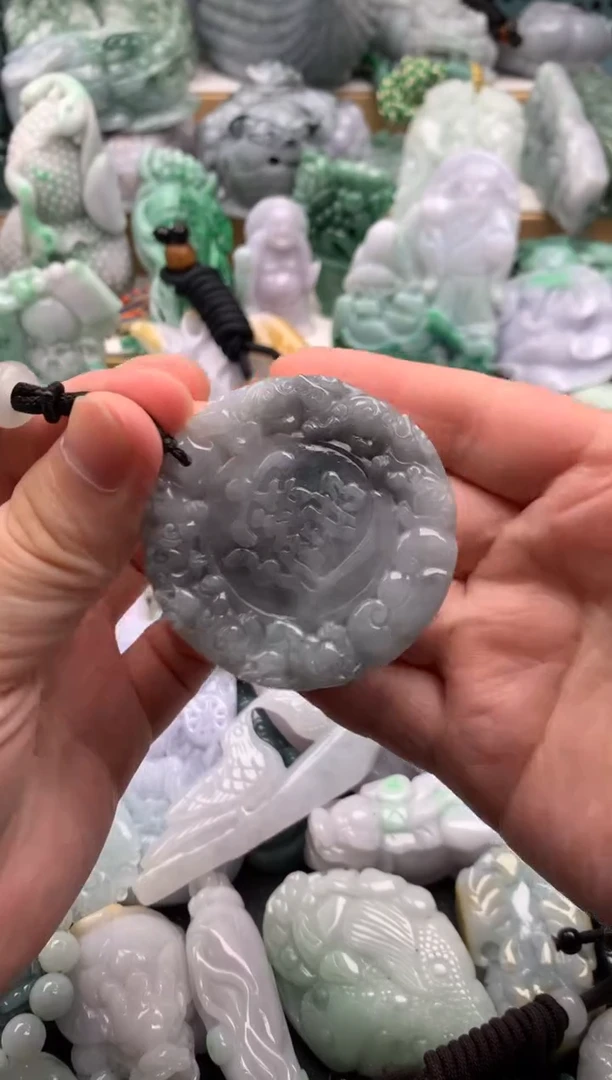 吊坠(不含链)未镶嵌翡翠1