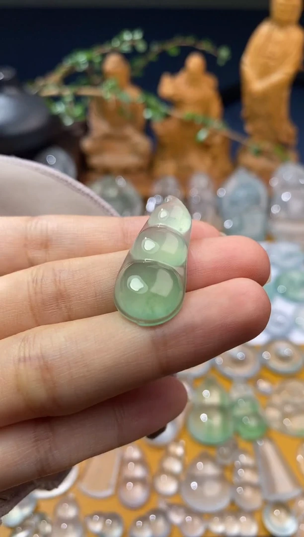 吊坠(不含链)未镶嵌翡翠福豆