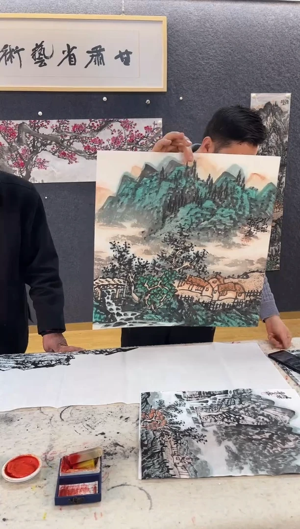 国画徐会Y40*40山水