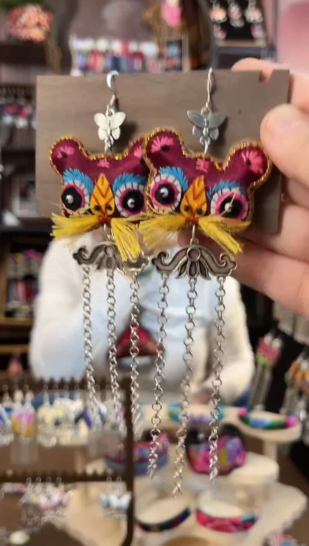 织绣 民族风手工非遗老绣饰品156