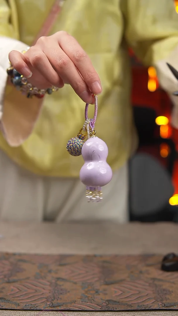 玖澄出品文创漆艺葫芦国风配饰