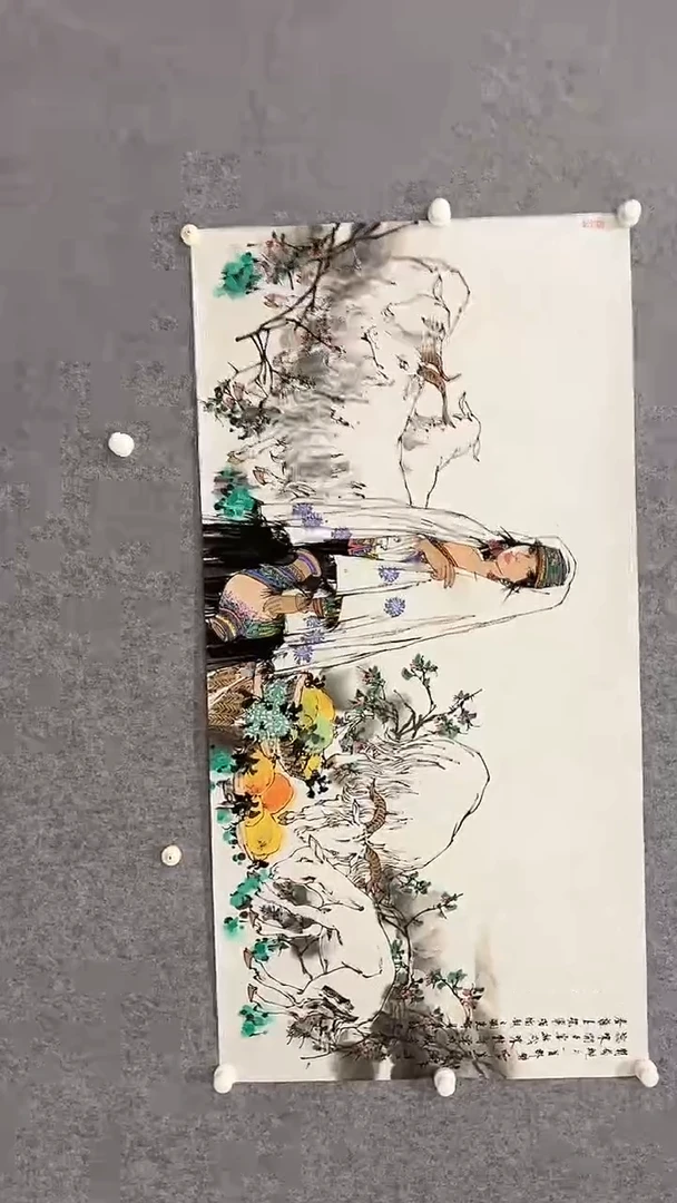 国画刘向平-8平尺-国画作品