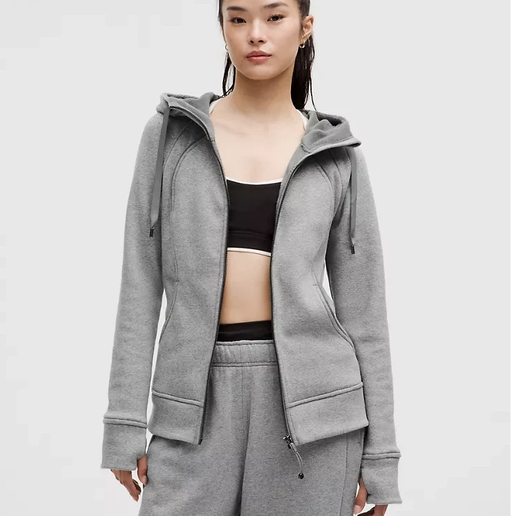 lululemon/露露乐蒙Scuba Hoodie Plush 全拉链连帽外套 (加现）