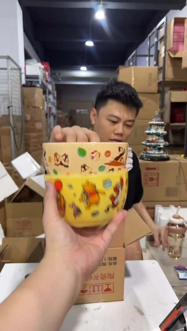 瓷片奇奇蒂蒂大碗加维尼大碗