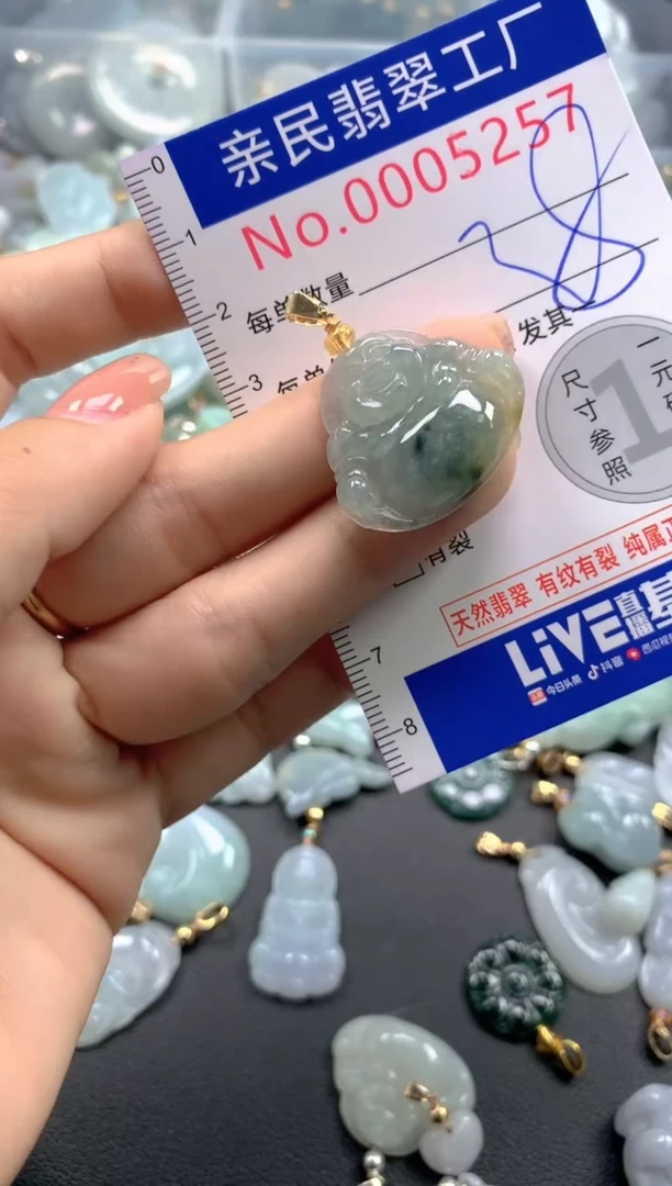 颈饰未镶嵌翡翠5257
