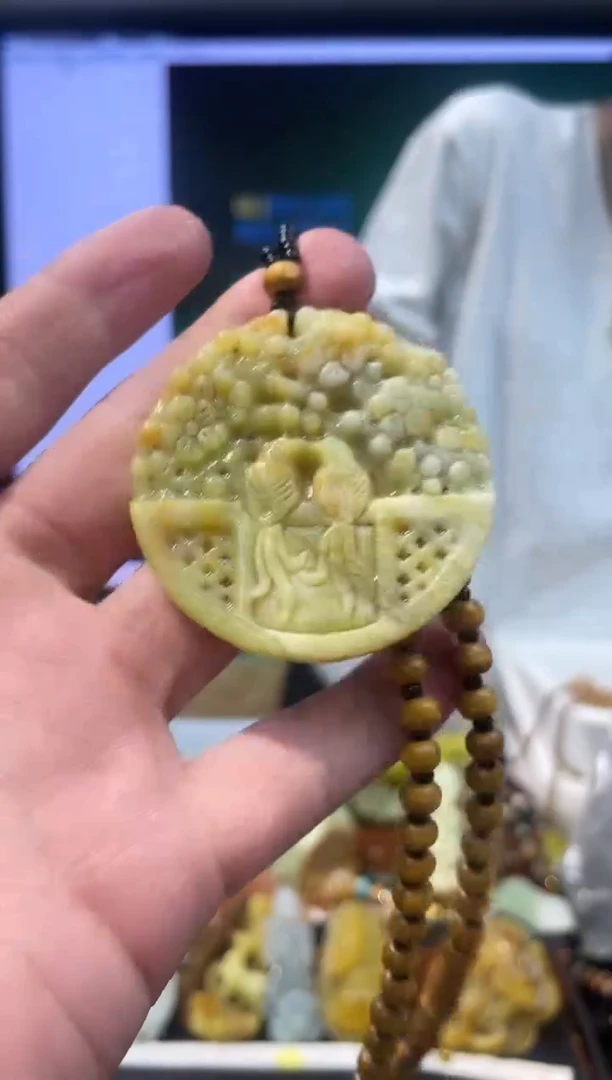 【闪购商品】岫玉吊坠未镶嵌·