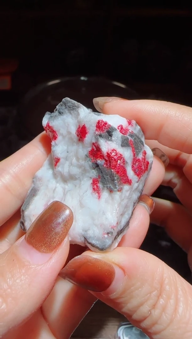 天然辰砂朱砂毛料57