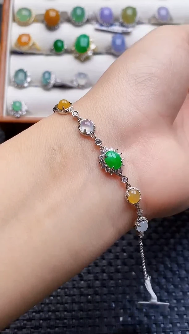 银S925镶嵌戒指翡翠1894