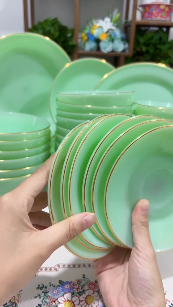 瓷6英寸骨碟6个玉瓷   【贝美】