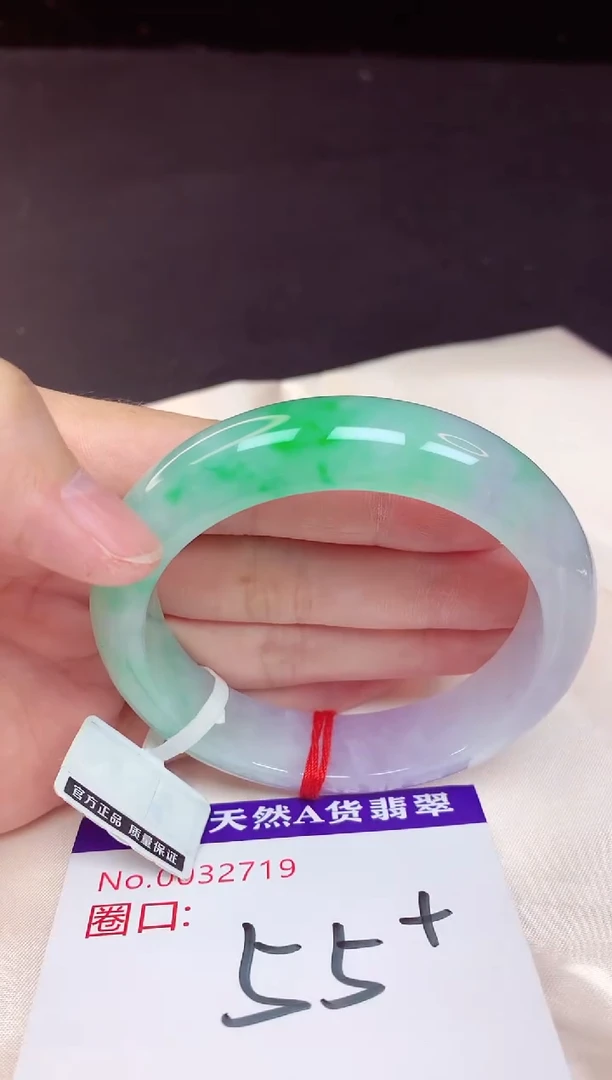 未镶嵌手镯翡翠55