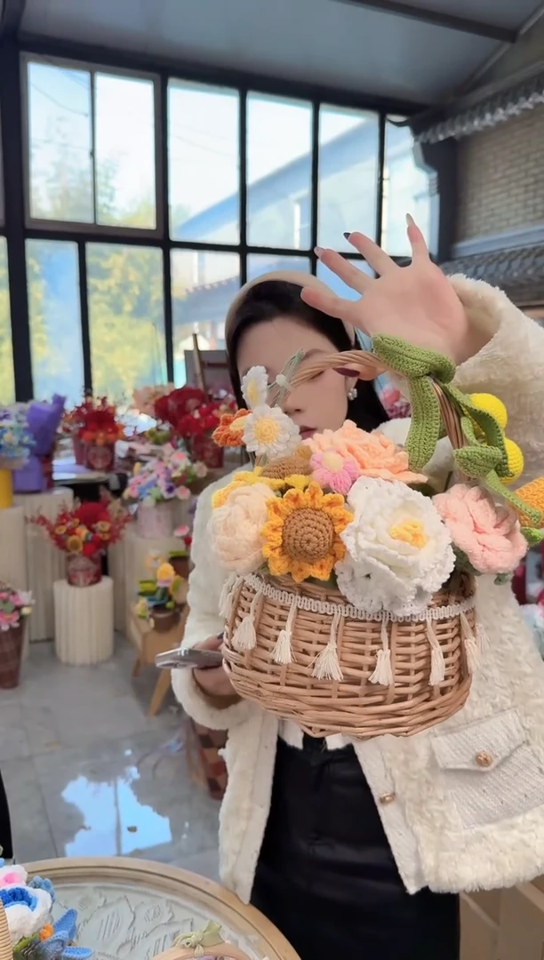 非遗手工定制花束，孤品清仓！