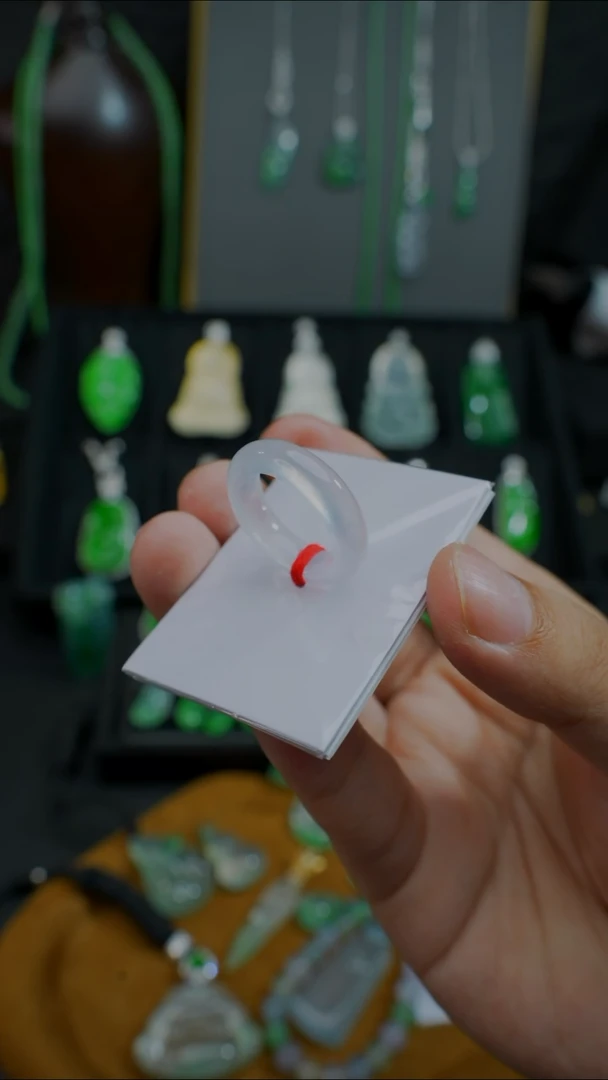 未镶嵌戒圈翡翠缅甸翡翠指环