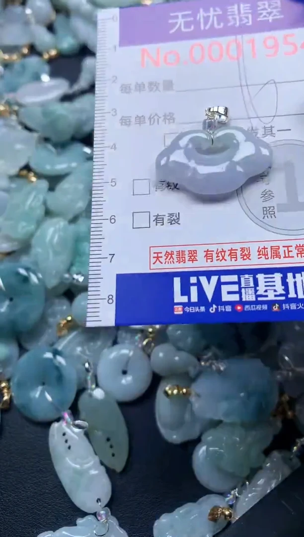 颈饰未镶嵌翡翠1954