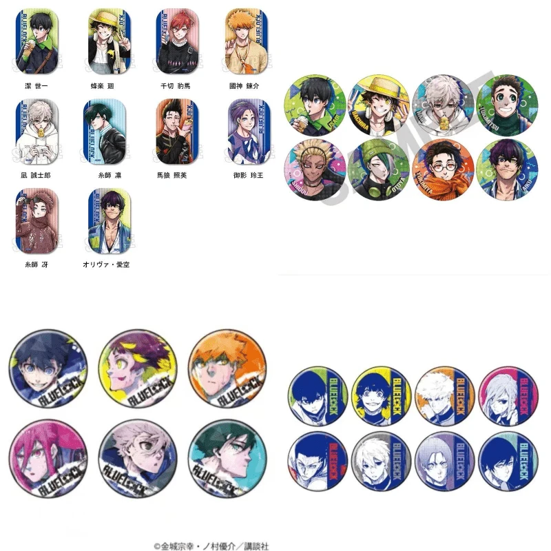 【转转乐】蓝色监狱 蓝锁原画私服方/私服vol.1/A3原画1/3弹代拆