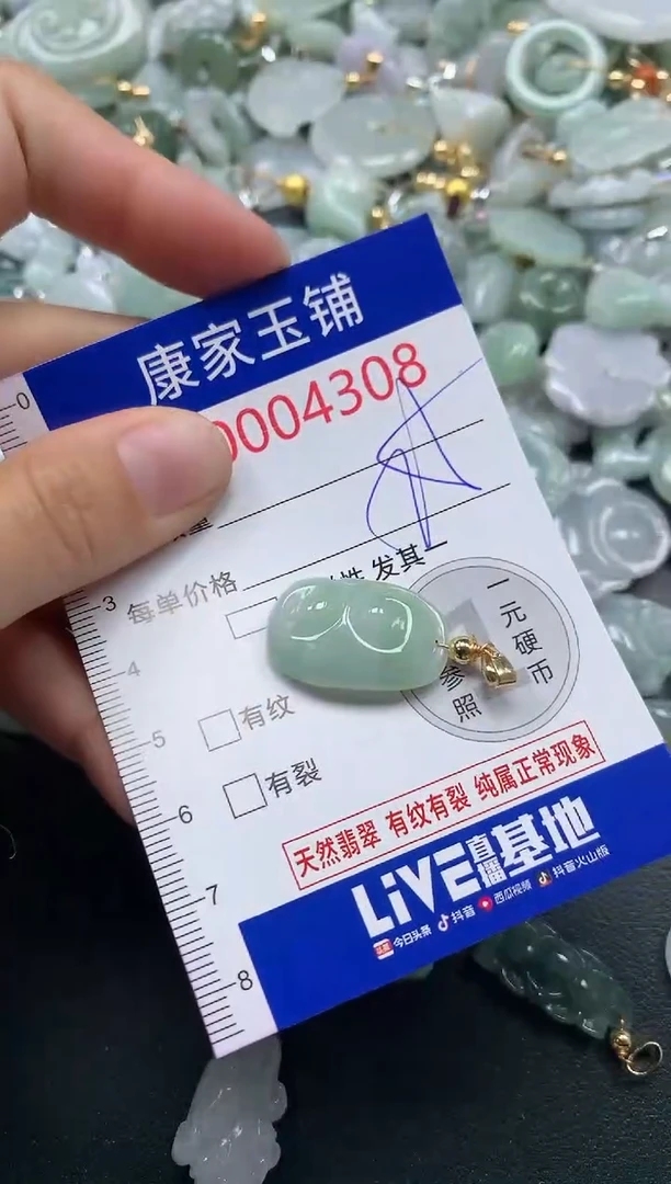 颈饰未镶嵌翡翠4308