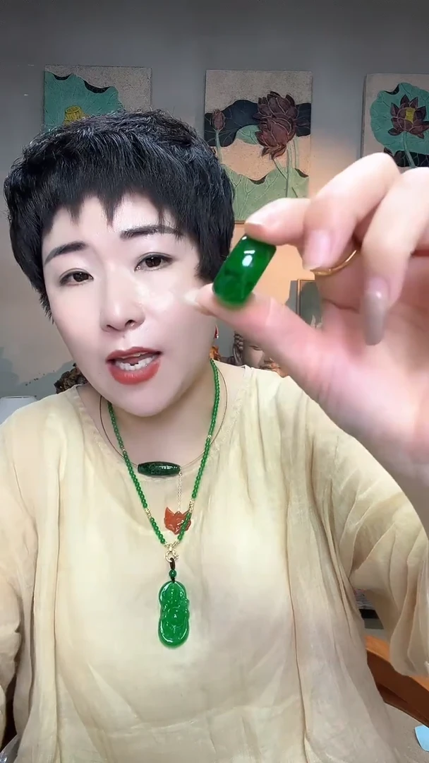未镶嵌戒圈翡翠687