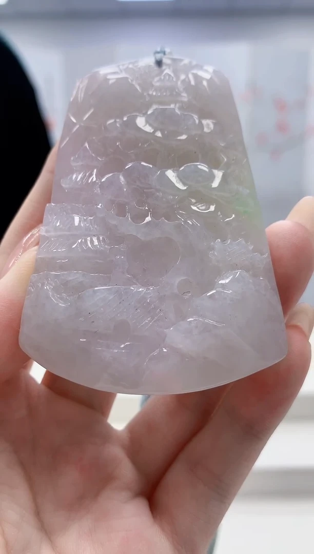 未镶嵌定制翡翠4829jw-毛货挂件74