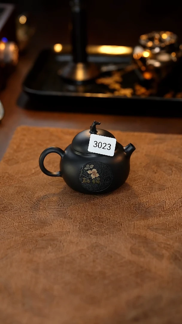 【闪购商品】雲梦茶器紫陶小壶3023