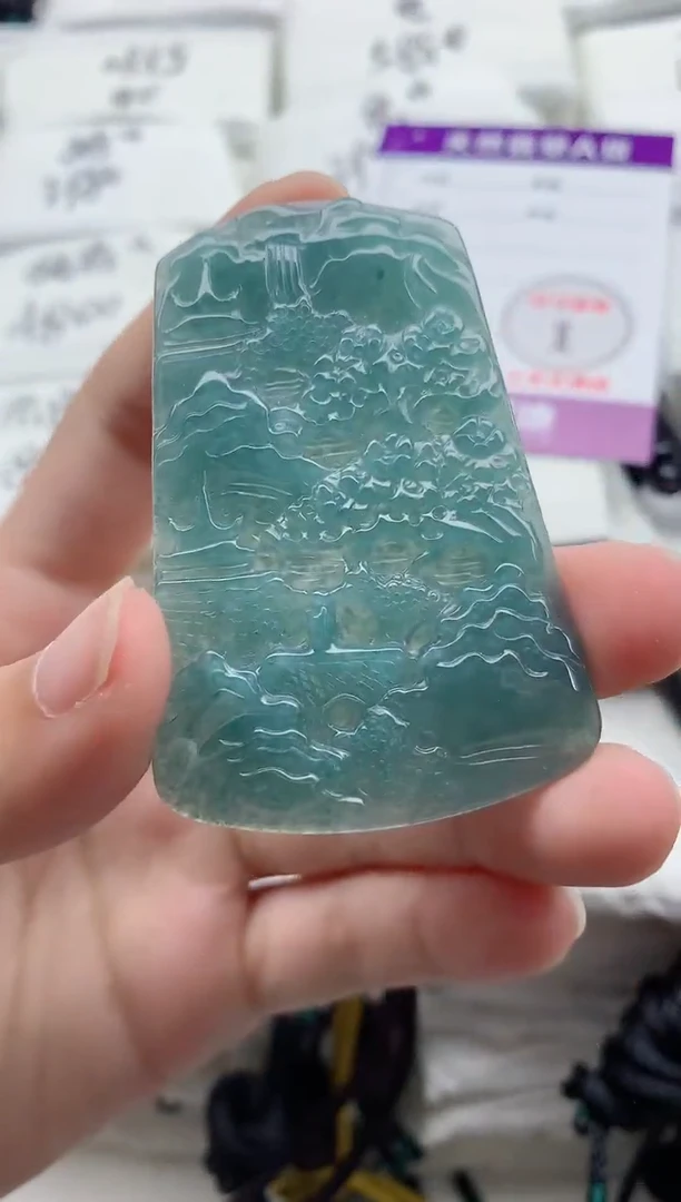 颈饰未镶嵌翡翠8