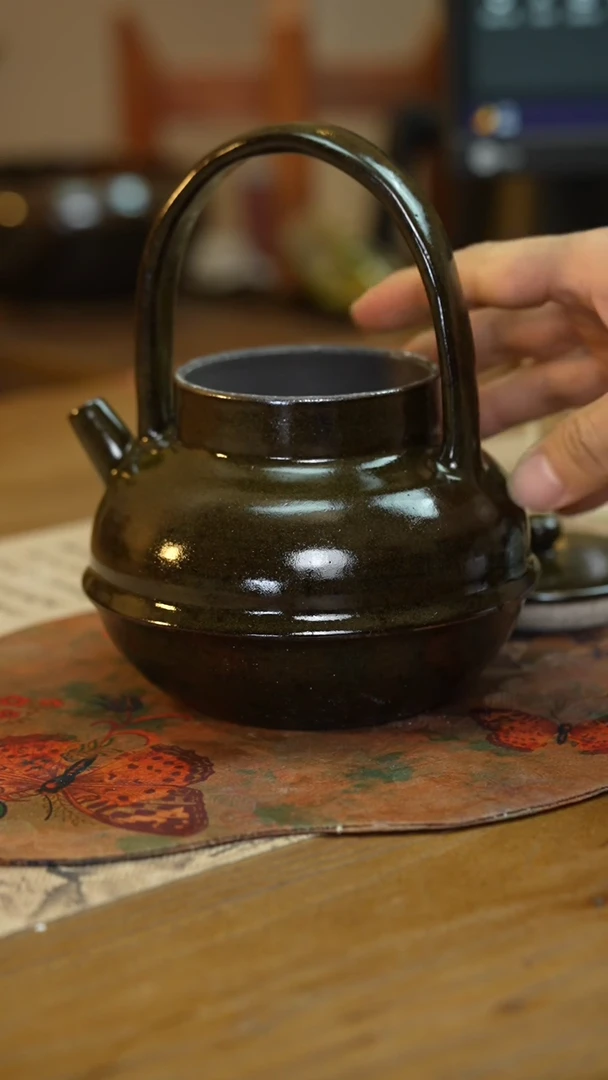 【闪购商品】瓷片景德镇上庄陶瓷煮水壶