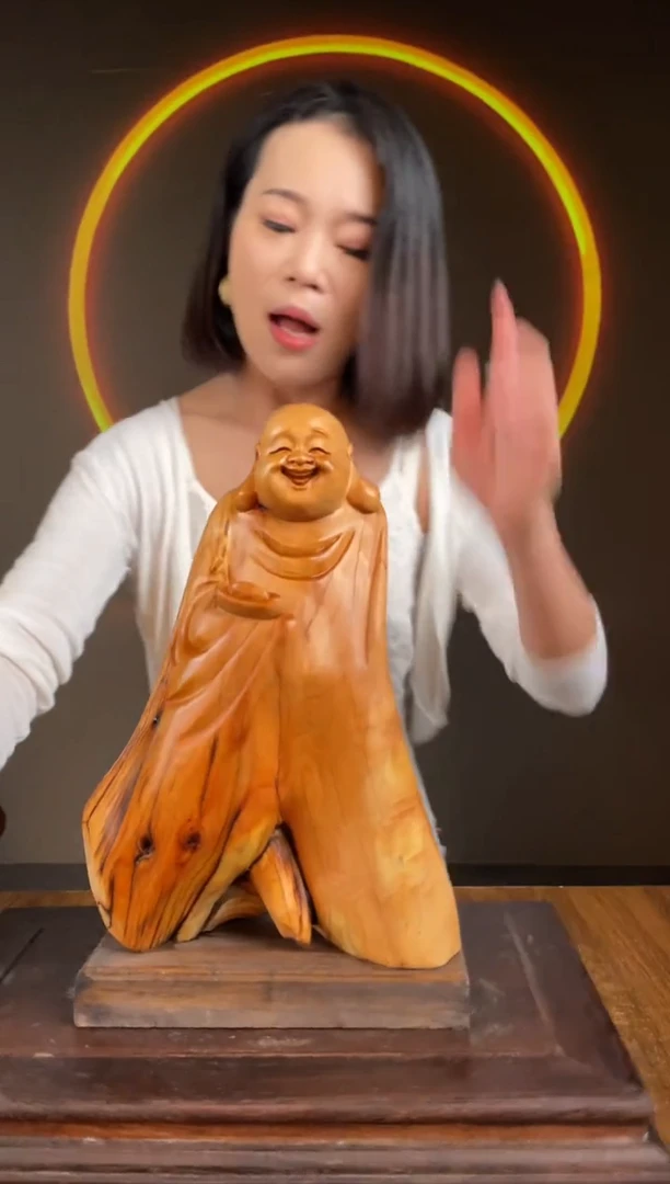 柏木（崖柏）手工摆件,先抢先得! 编号:111