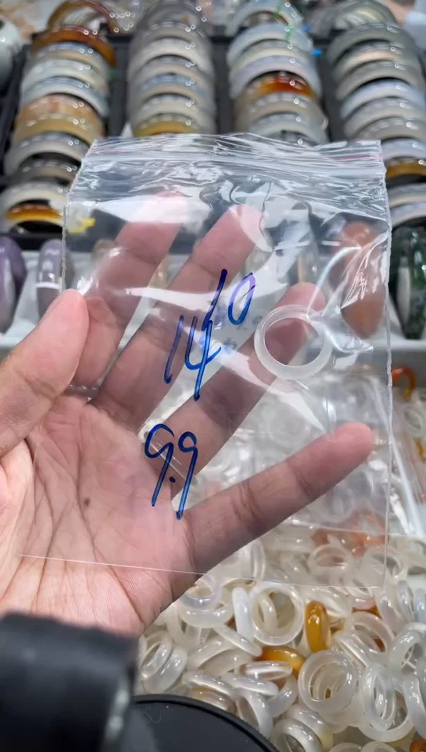 玛瑙/玉髓戒指未镶嵌10