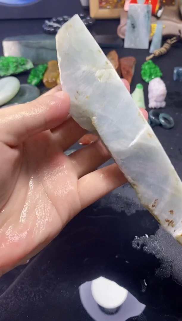 翡翠未镶嵌颈饰026天然翡翠