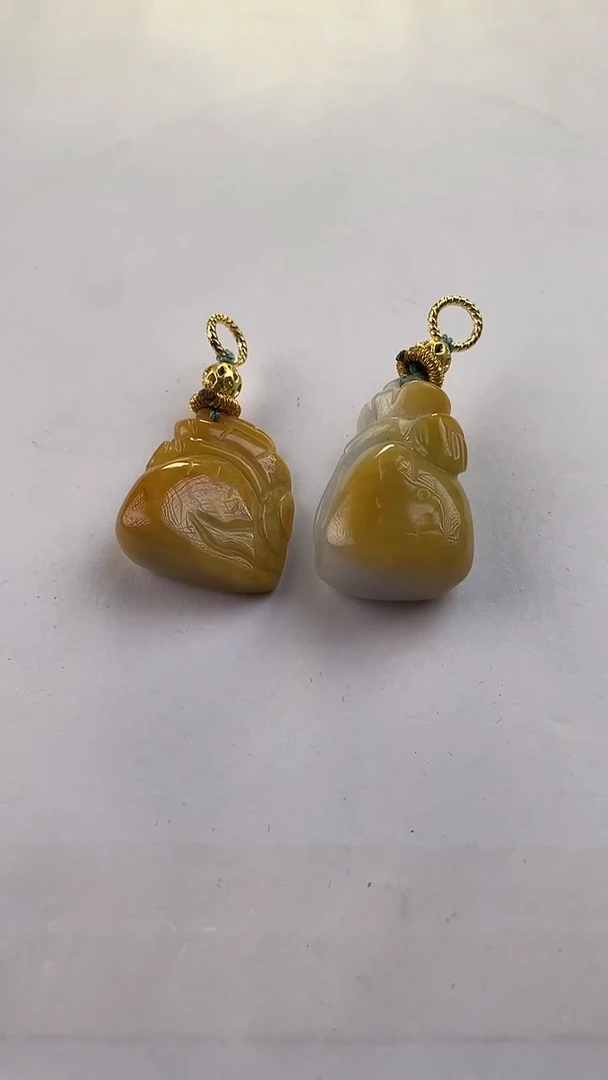 【闪购商品】翡翠颈饰未镶嵌定制吊坠赠链