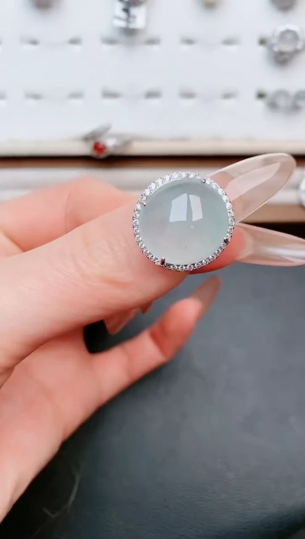 【闪购商品】翡翠戒指银S925镶嵌.....