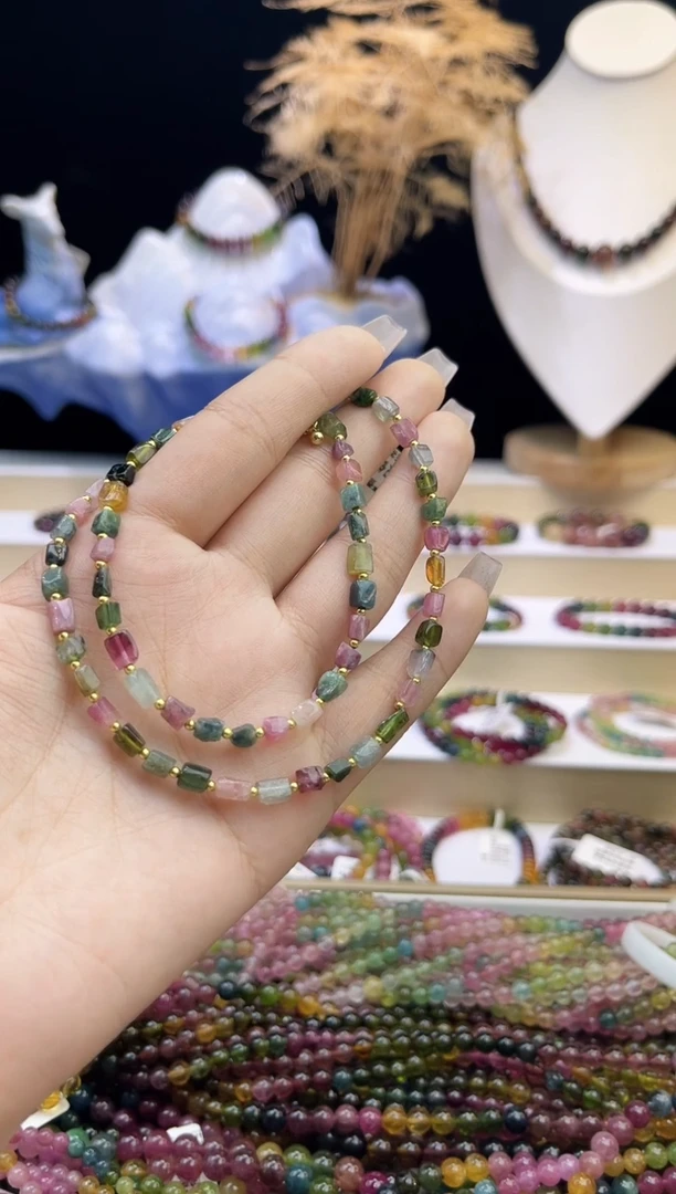 【闪购商品】碧玺/未镶嵌碧玺手链多样性发货