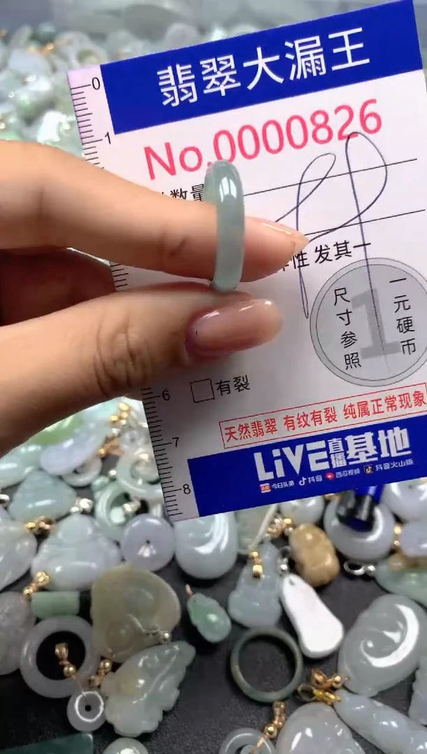 颈饰未镶嵌翡翠826