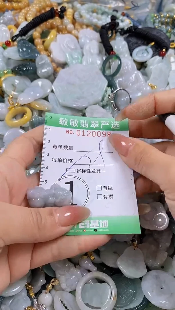 【闪购商品】翡翠颈饰未镶嵌闪购0120098多样性发其一