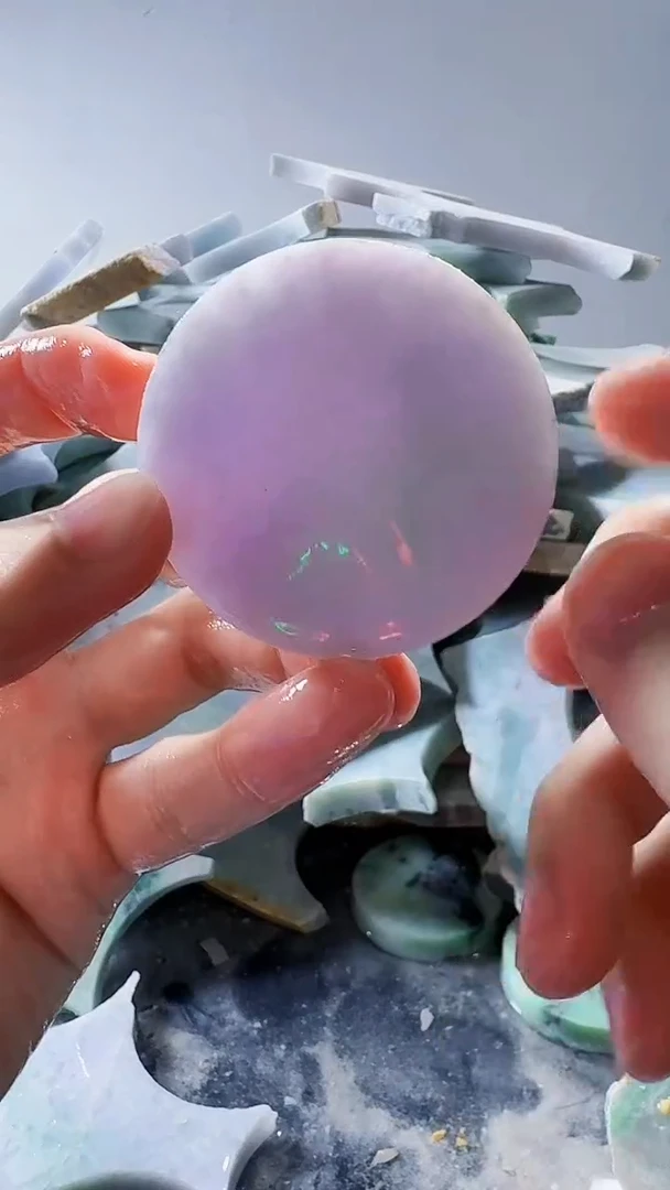 裸石翡翠缅甸翡翠A货文181