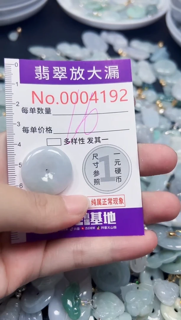 颈饰未镶嵌翡翠4192