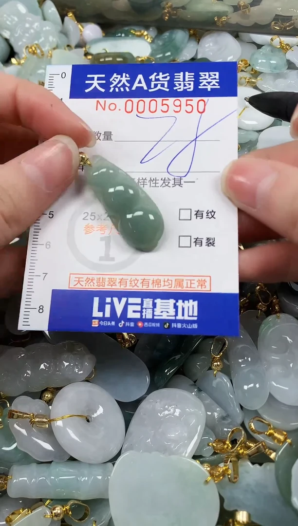 颈饰未镶嵌翡翠纯天然a货翡翠