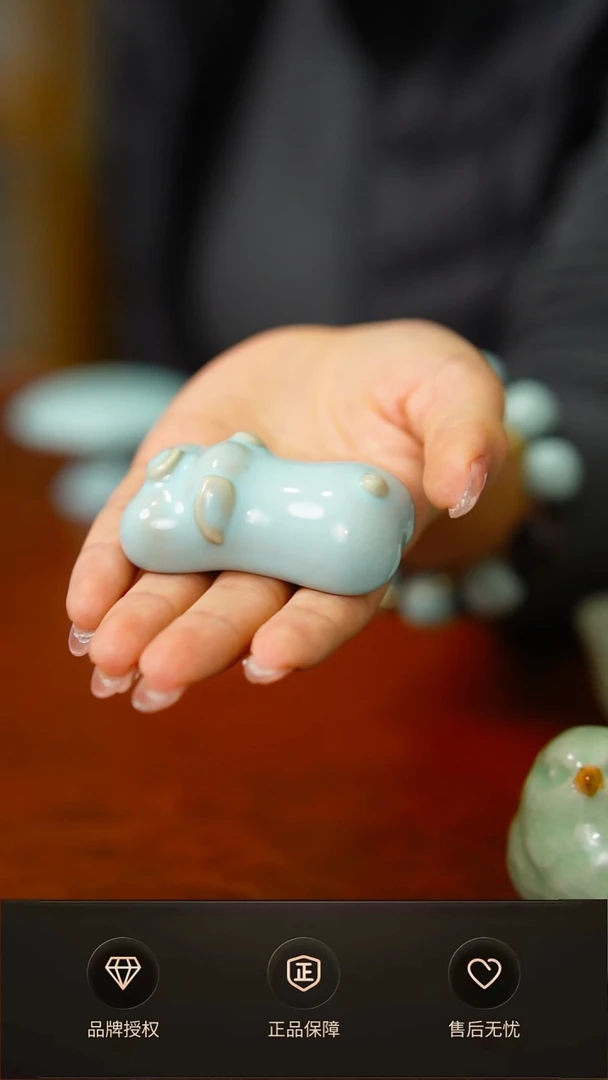 其他一级天青迷你猪茶宠