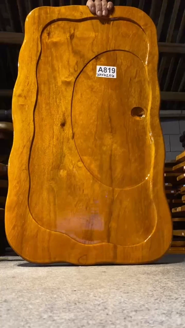 实木茶盘 一物一拍（不含配件）