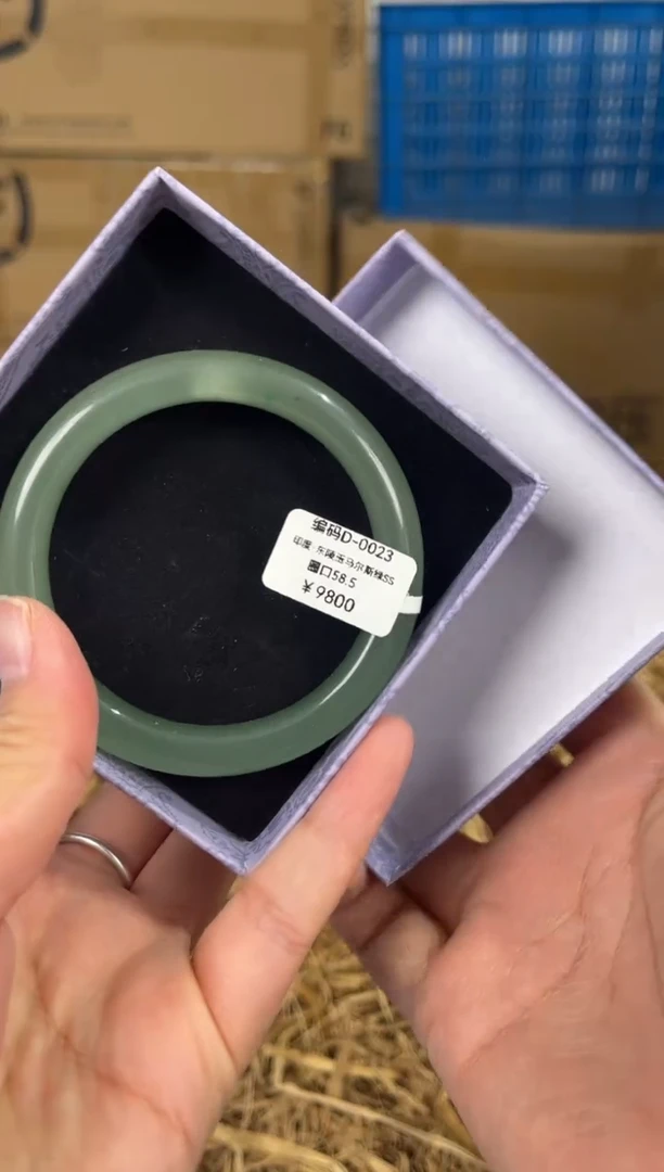 未镶嵌手镯石英质玉D-0023