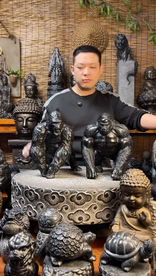 石材30闭口金刚天然青石雕刻