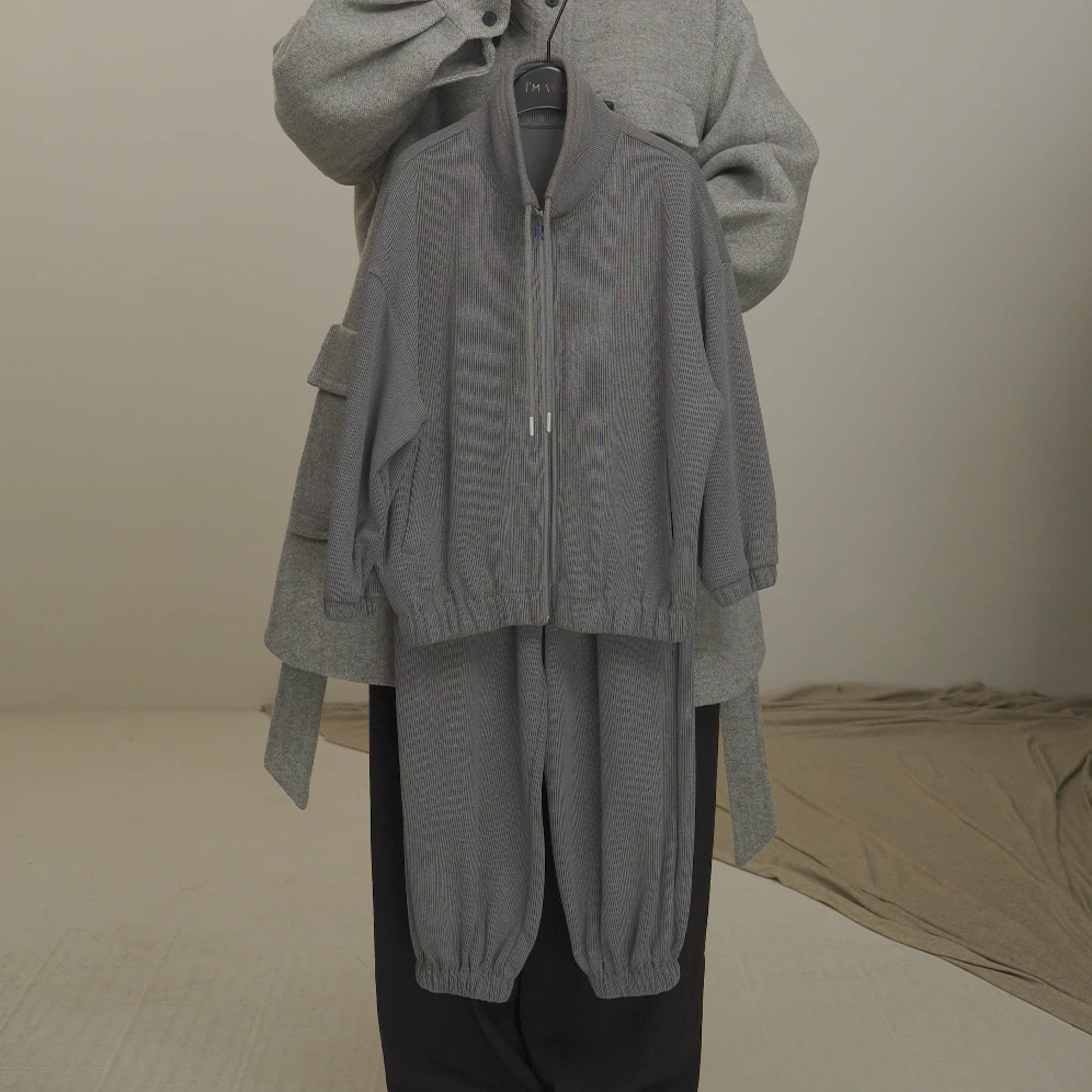 I'm Vena<锡>2025男童春装中性卫衣套装拉链针织春37Z7166