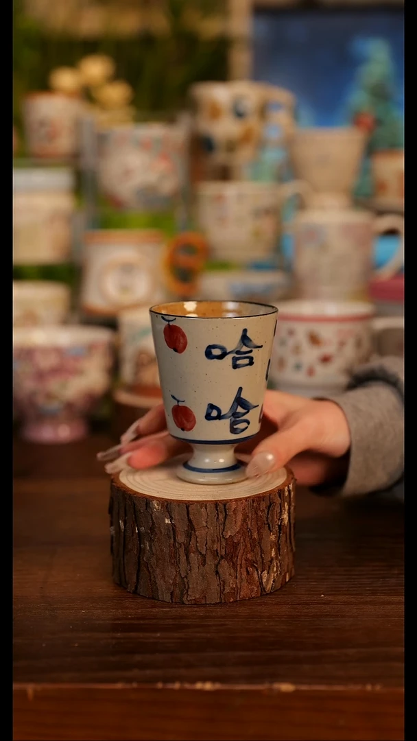 哈哈哈杯子手绘