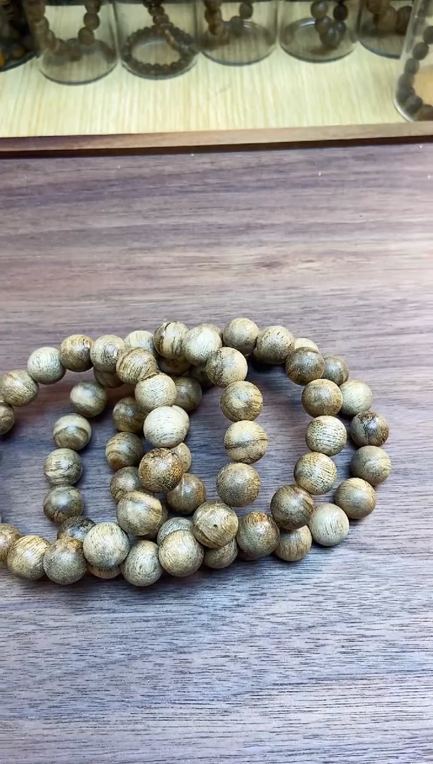 沉香手串卓CG5422菩萨棋卡13mm天然野多样性发一