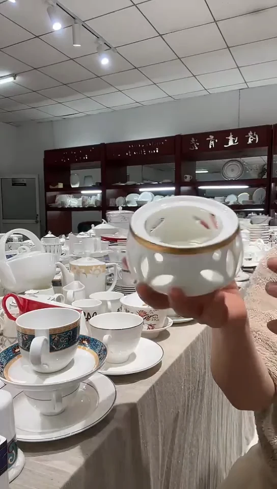 瓷温茶炉1个隆达骨瓷