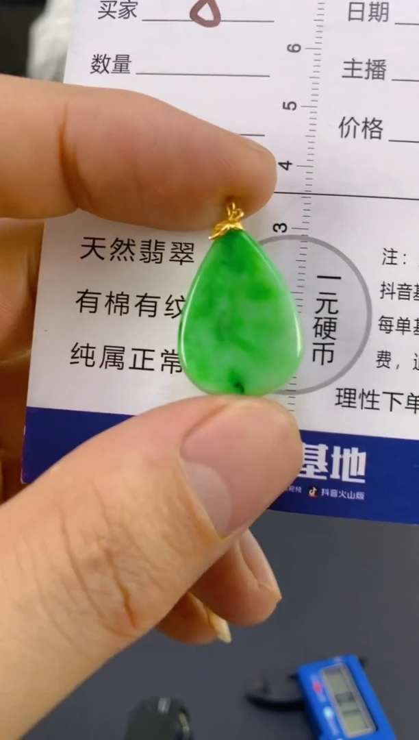 【闪购商品】翡翠颈饰18K金镶嵌