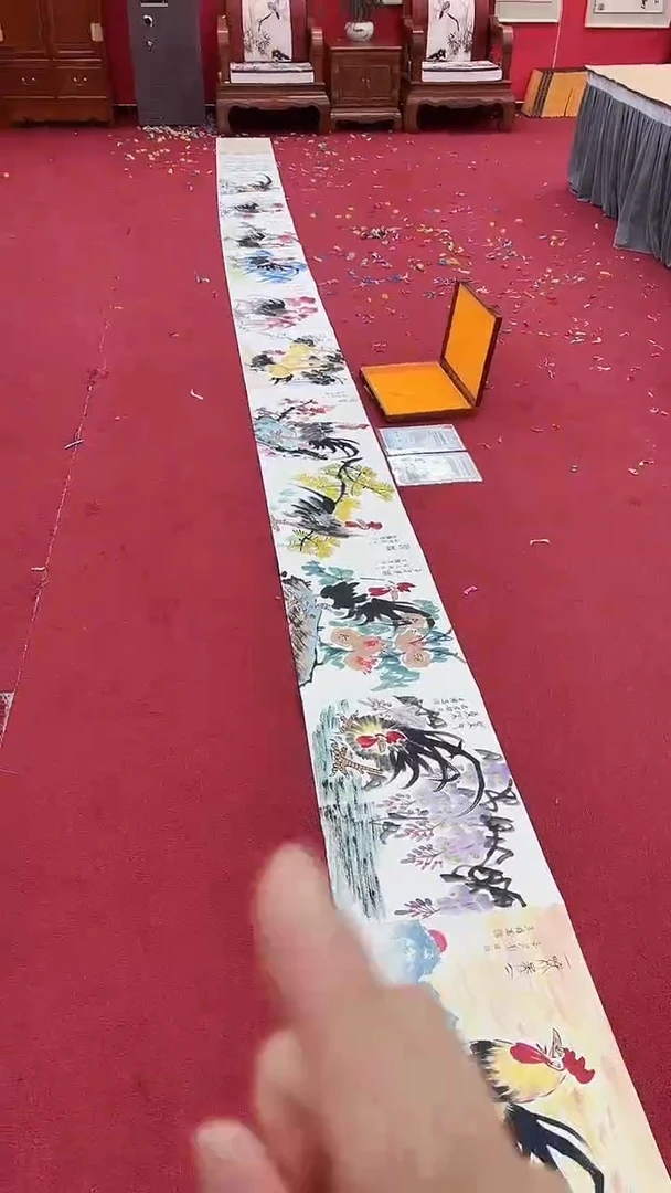 国画英雄本色合作册页