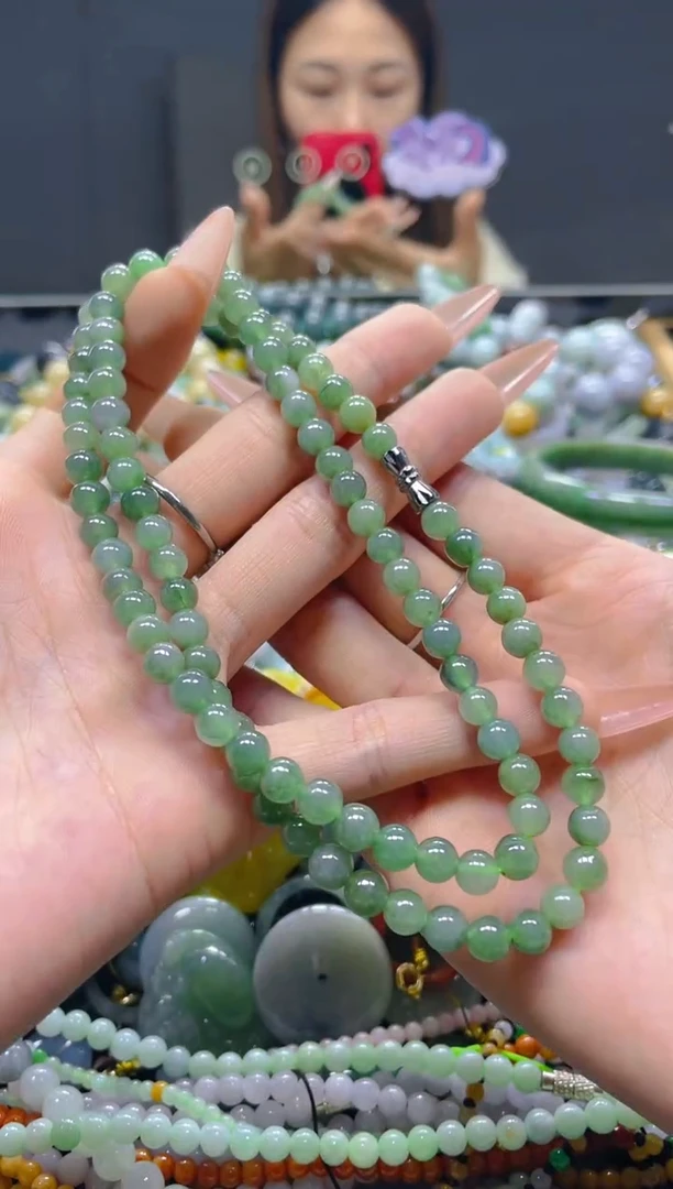 颈饰未镶嵌翡翠5MM