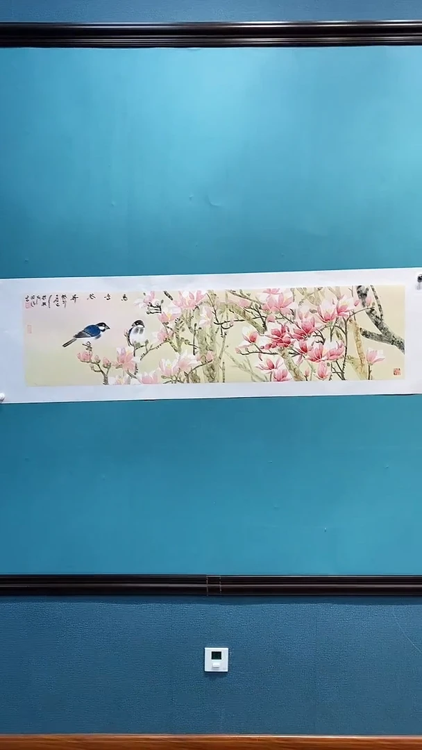 国画画都展厅明德老师国画作品7