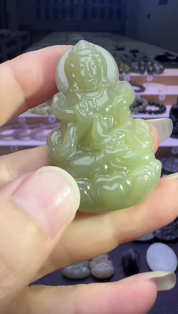 颈饰未镶嵌和田玉91号链接卡49*30*11mm