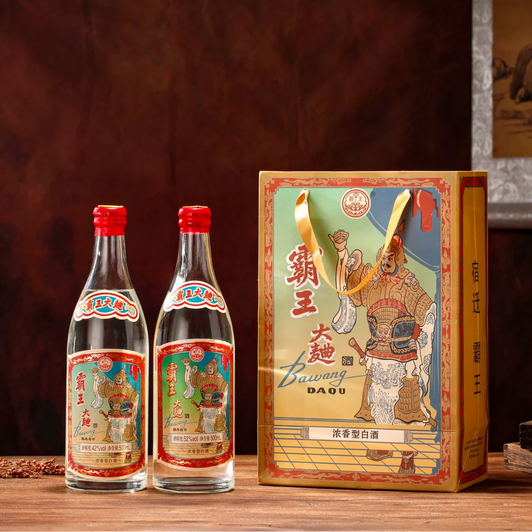 52度霸王大曲浓香型500ml*6瓶52度